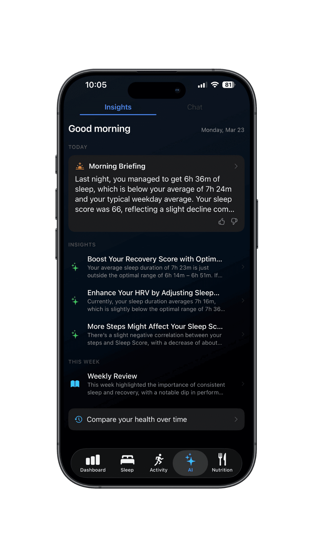 Vitalstat AI Insights